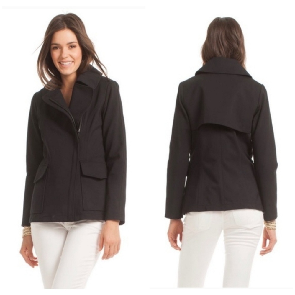 Trina Turk beautiful black coat size 6